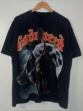 GODSPEED NEW YORK DOBERMAN T-SHIRT